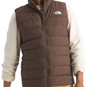 The North Face Men's Aconcagua Vest Smokey Brown puffer Vest XXL NWT